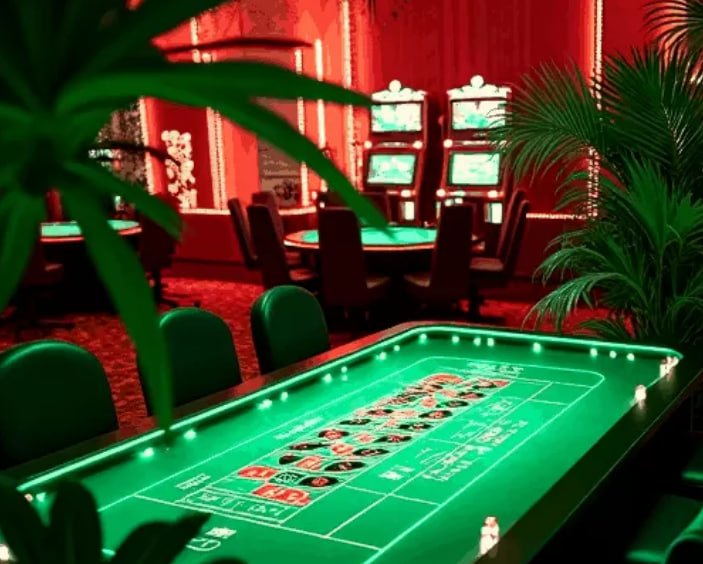erek 66 Treasures Aztec live dealer studio with HD cameras and professional lighting